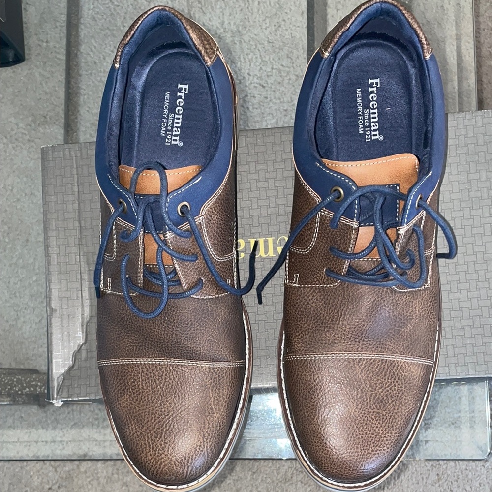 Brown Leather Men's Shoes
